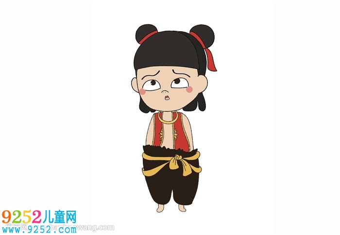 哪吒怎么畫