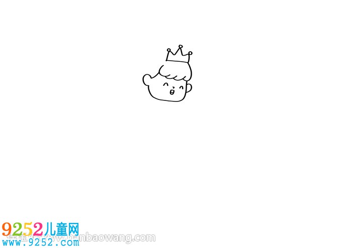 一步一步教畫可愛公主