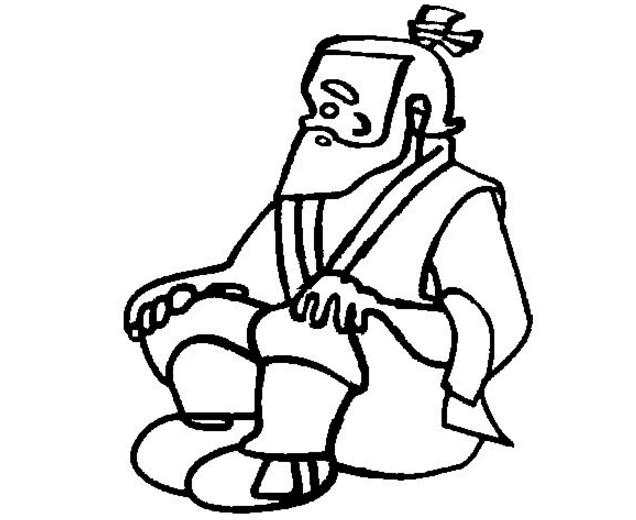 葫蘆娃爺爺簡筆畫