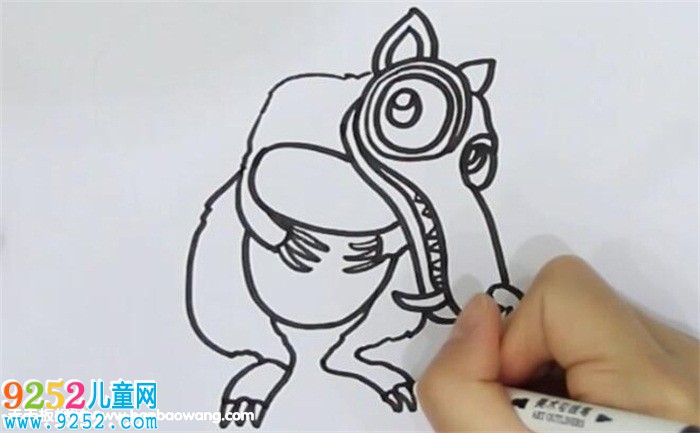 冰河世紀(jì)松鼠<a href=http://www.inspiredelm.com/jianbihua/ target=_blank class=infotextkey>簡筆畫</a>