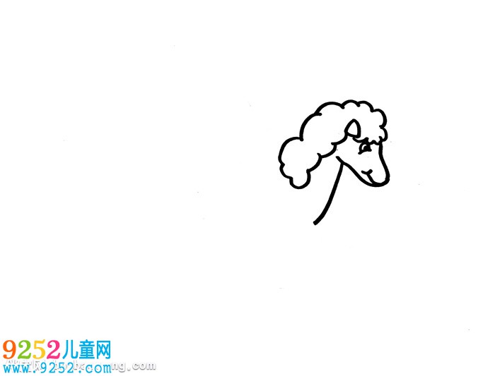 美麗的飛馬怎么畫