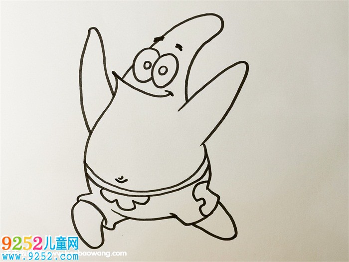 派大星怎么畫