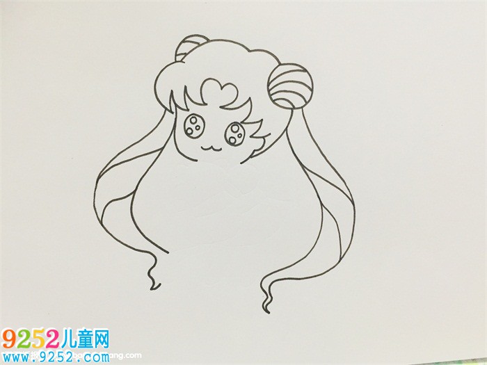 美少女戰(zhàn)士怎么畫
