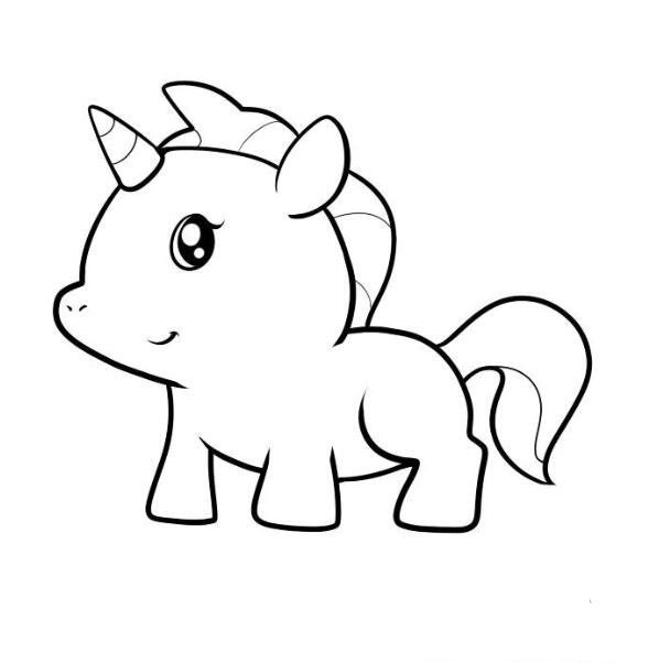 可愛(ài)的獨(dú)角獸卡通<a href=http://www.inspiredelm.com/dongman/ target=_blank class=infotextkey>動(dòng)漫</a><a href=http://www.inspiredelm.com/jianbihua/ target=_blank class=infotextkey>簡(jiǎn)筆畫(huà)</a>作品欣賞