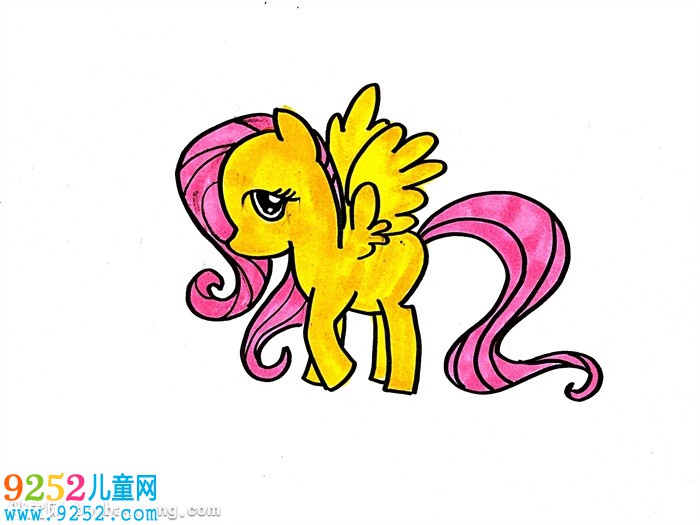 柔柔公主怎么畫