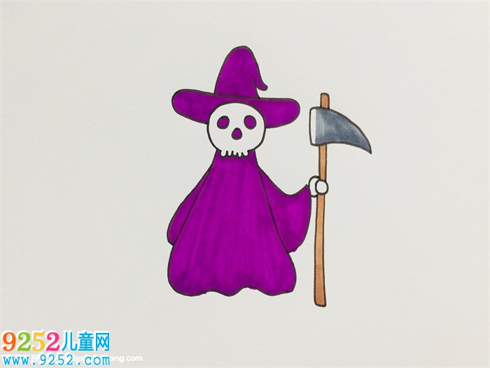 死神怎么畫