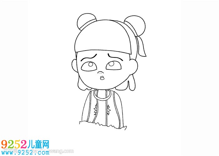 哪吒怎么畫