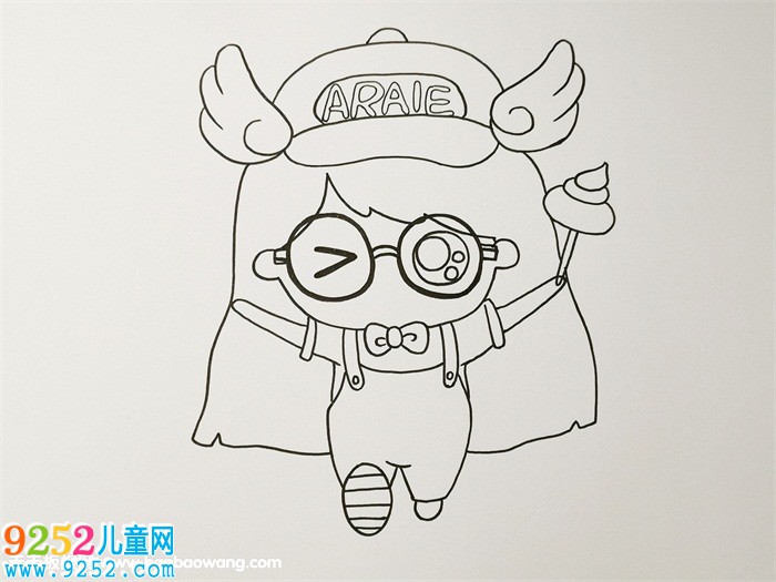 怎么畫(huà)阿拉蕾<a href=http://www.inspiredelm.com/jianbihua/ target=_blank class=infotextkey>簡(jiǎn)筆畫(huà)</a>