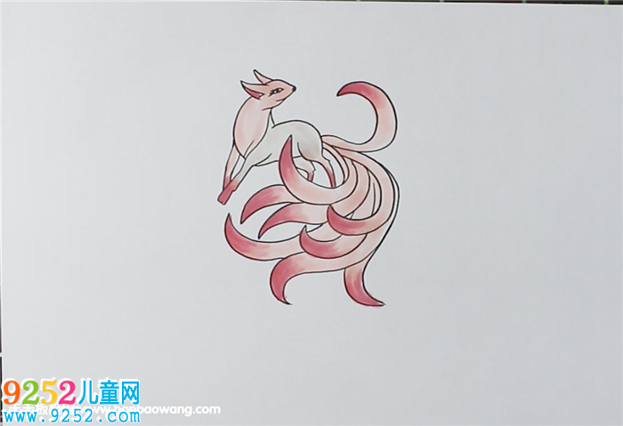 九尾狐<a href=http://www.inspiredelm.com/jianbihua/ target=_blank class=infotextkey>簡筆畫</a>