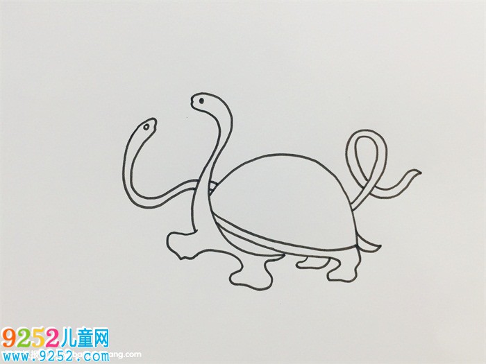 四大神獸怎么畫