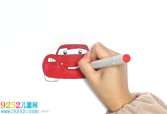 閃電麥昆怎么畫