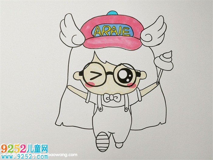 怎么畫(huà)阿拉蕾<a href=http://www.inspiredelm.com/jianbihua/ target=_blank class=infotextkey>簡(jiǎn)筆畫(huà)</a>