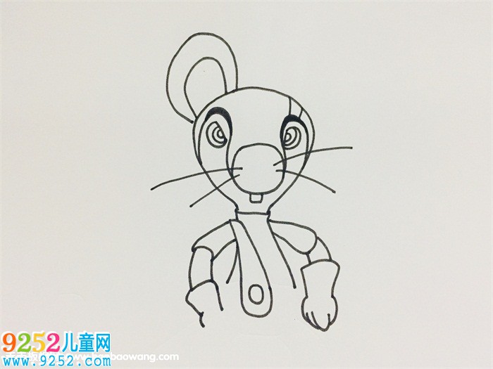 一只耳<a href=http://www.inspiredelm.com/jianbihua/ target=_blank class=infotextkey>簡(jiǎn)筆畫(huà)</a>步驟
