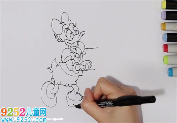 唐老鴨和黛絲<a href=http://www.inspiredelm.com/jianbihua/ target=_blank class=infotextkey>簡(jiǎn)筆畫</a>