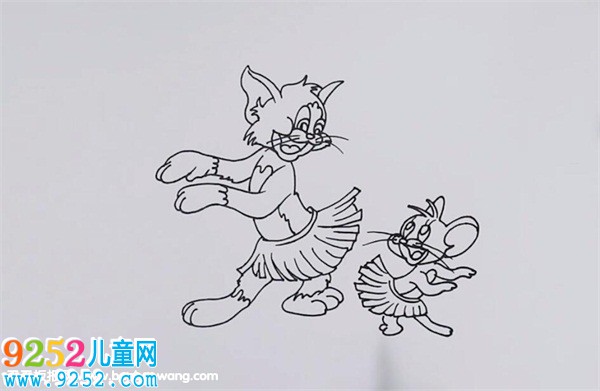 貓和老鼠<a href=http://www.inspiredelm.com/jianbihua/ target=_blank class=infotextkey>簡(jiǎn)筆畫</a>