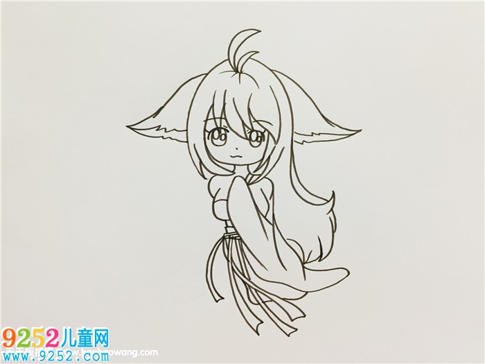 涂山雅雅怎么畫
