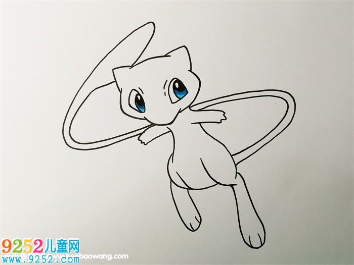 神奇寶貝夢(mèng)幻怎么畫(huà)