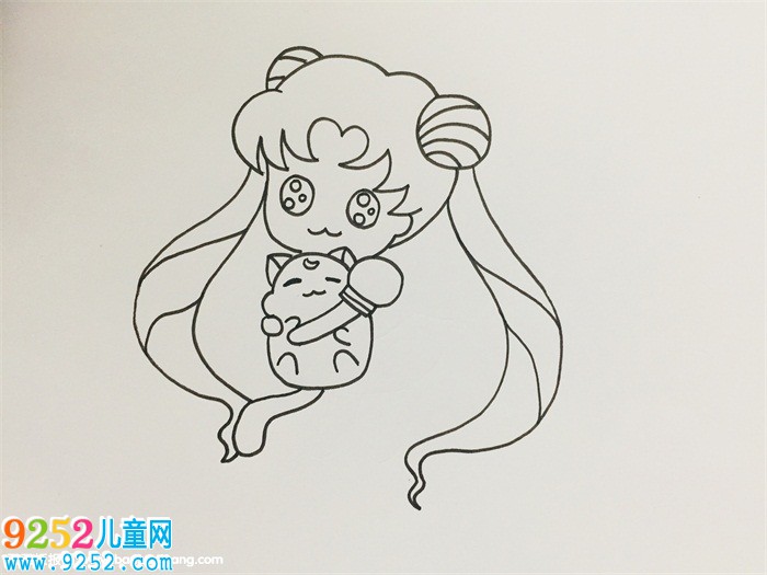 美少女戰(zhàn)士怎么畫