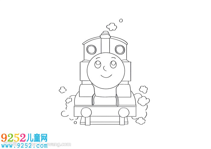 托馬斯怎么畫