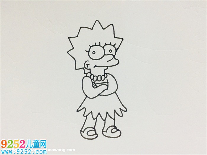 辛普森一家<a href=http://www.inspiredelm.com/jianbihua/ target=_blank class=infotextkey>簡(jiǎn)筆畫</a>教程
