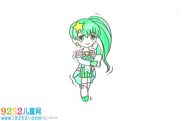 巴拉巴拉小魔仙怎么畫(huà)