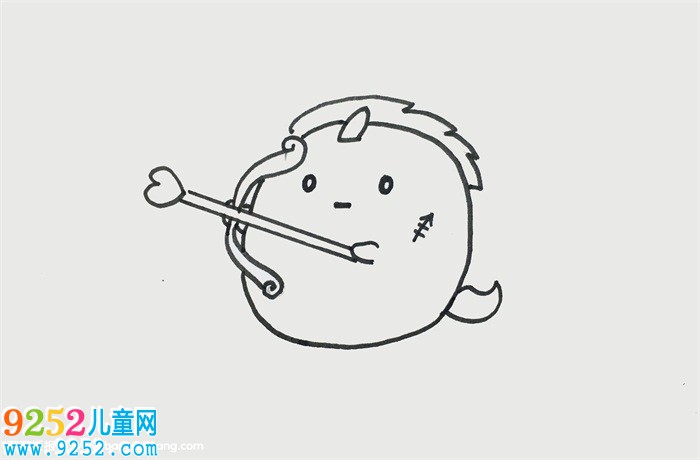 射手座怎么畫(huà)
