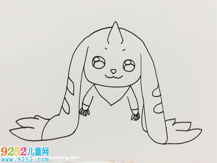 大耳獸怎么畫