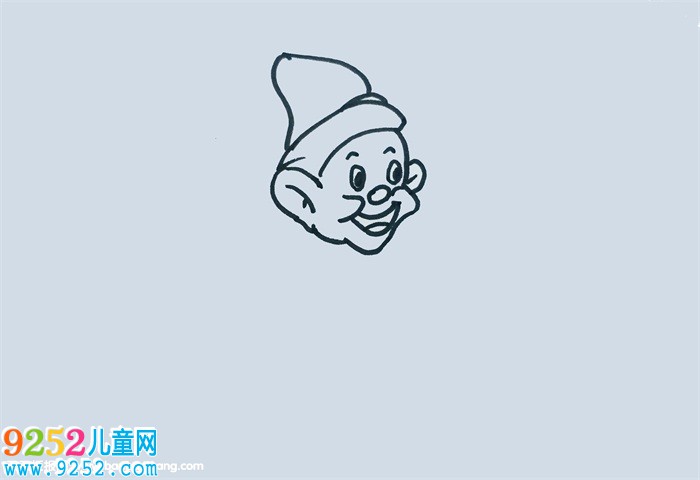 小矮人簡單畫法