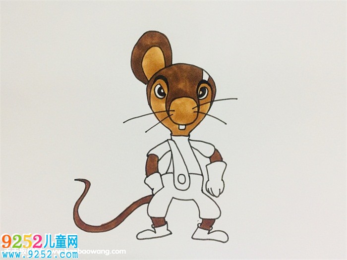 一只耳<a href=http://www.inspiredelm.com/jianbihua/ target=_blank class=infotextkey>簡(jiǎn)筆畫(huà)</a>步驟