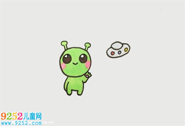 外星人怎么畫