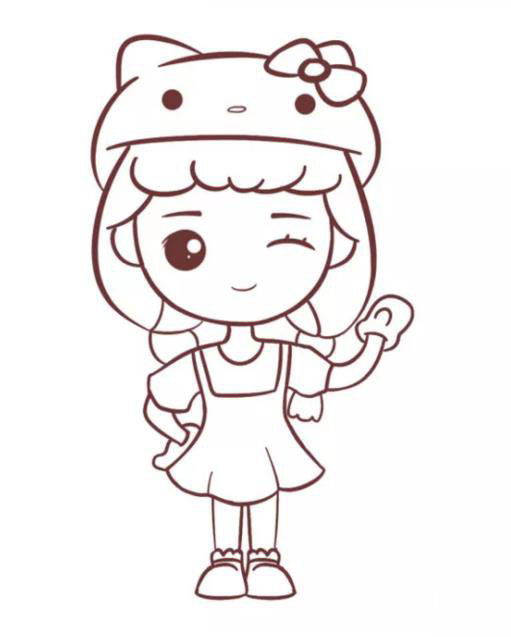 <a href=http://www.inspiredelm.com/dongman/ target=_blank class=infotextkey>動漫</a>小姑娘怎么畫_<a href=http://www.inspiredelm.com/dongman/ target=_blank class=infotextkey>動漫</a>小姑娘<a href=http://www.inspiredelm.com/jianbihua/ target=_blank class=infotextkey>簡筆畫</a>畫法步驟教程