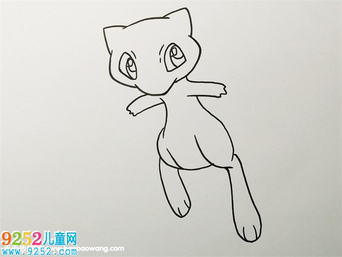 神奇寶貝夢(mèng)幻怎么畫(huà)