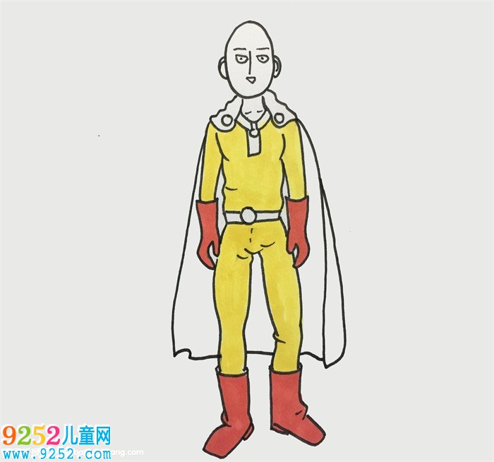 一拳超人怎么畫