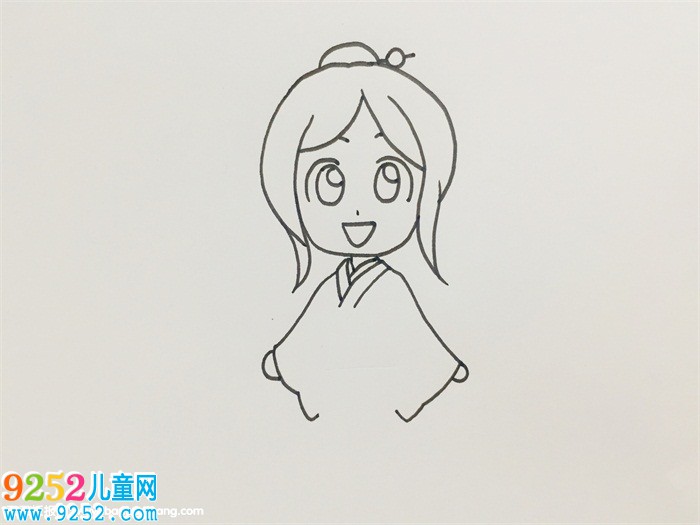 漫畫和服怎么畫