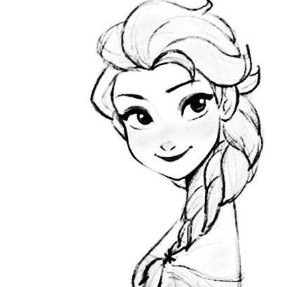 冰雪女王_卡通動漫人物簡筆畫大全