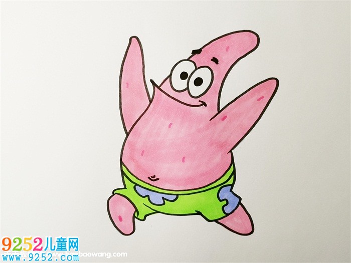 派大星怎么畫