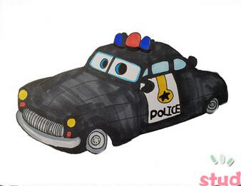 賽車總動員警長簡筆畫