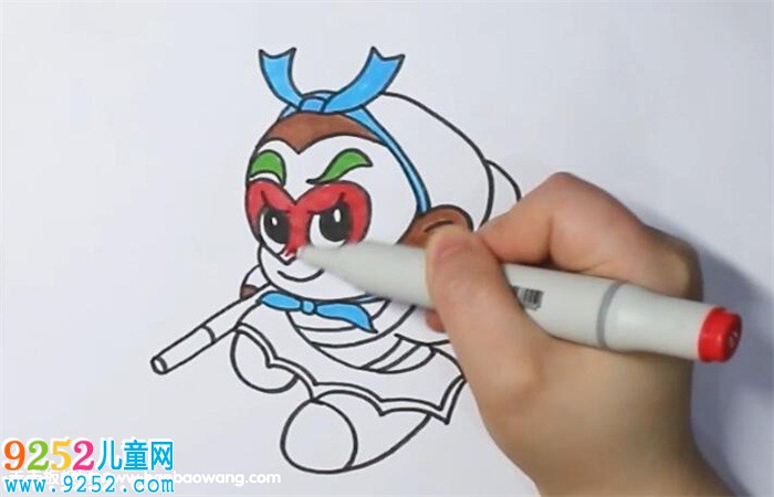 齊天大圣孫悟空怎么畫