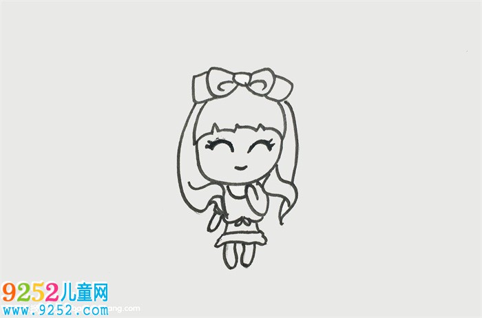 怎么畫美少女