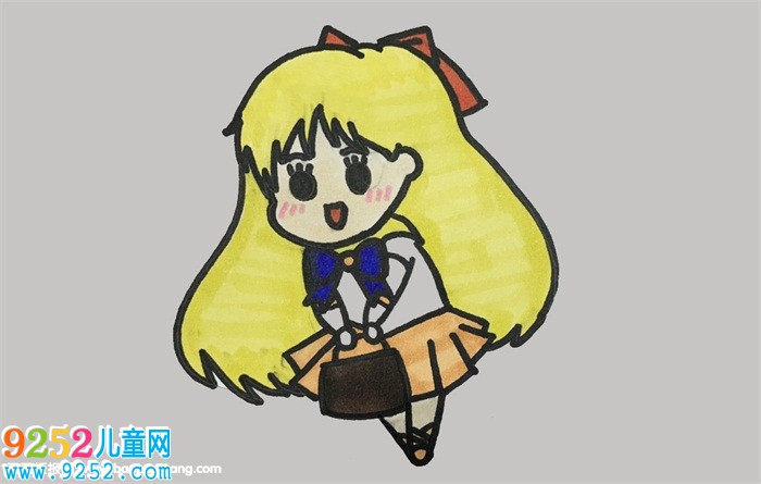 畫美少女怎么畫