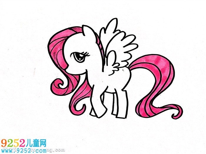 柔柔公主怎么畫