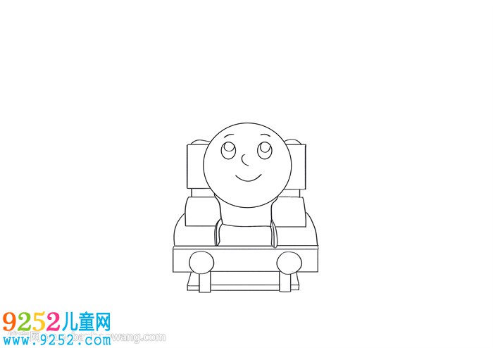 托馬斯怎么畫