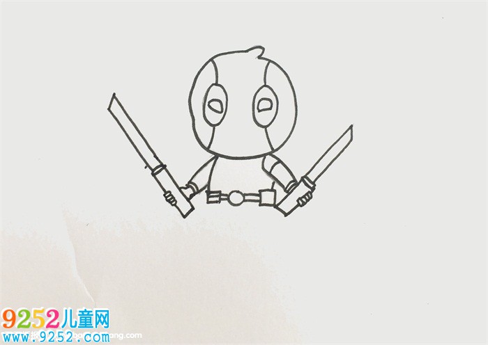 死侍全身畫法