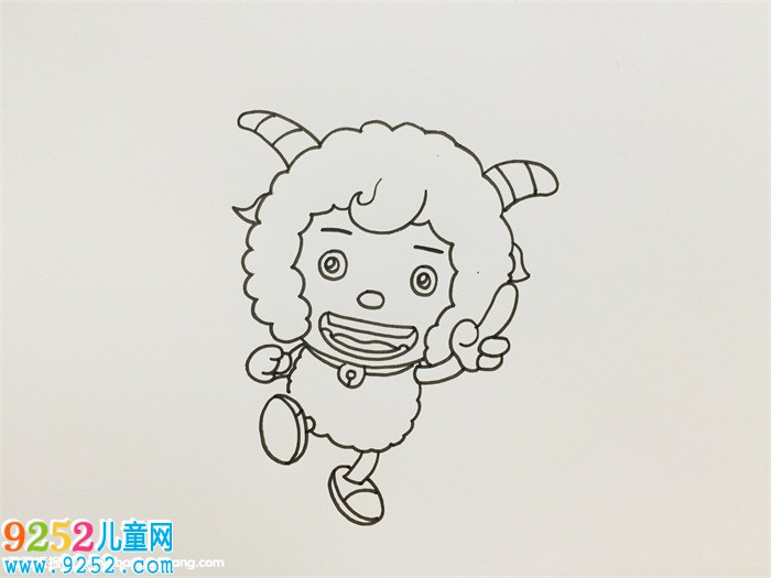 喜羊羊怎么畫