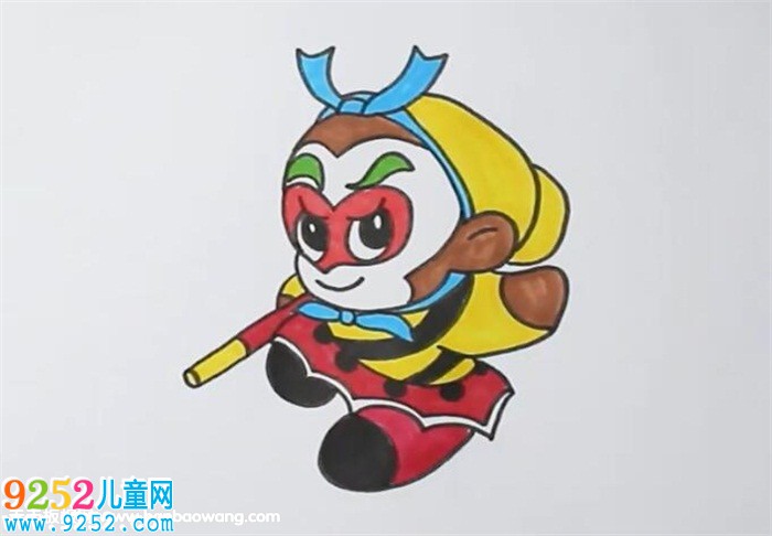 齊天大圣孫悟空怎么畫