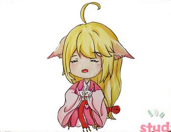 狐妖小紅娘簡(jiǎn)筆畫(huà)