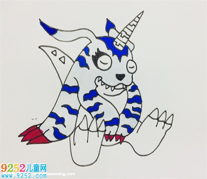 加布獸怎么畫