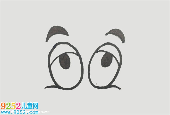 如何畫眼睛漫畫