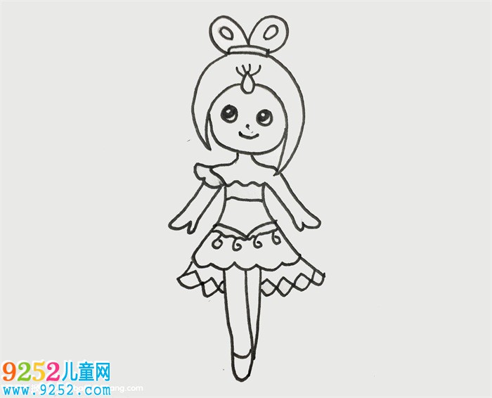 怎么畫葉羅麗仙子