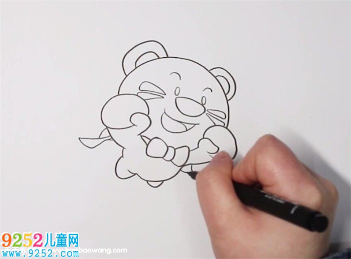 超級(jí)小熊布迷<a href=http://www.inspiredelm.com/jianbihua/ target=_blank class=infotextkey>簡(jiǎn)筆畫</a>
